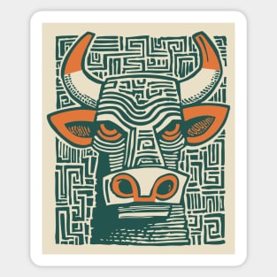 Labyrinth Bull - Minotaur Sticker